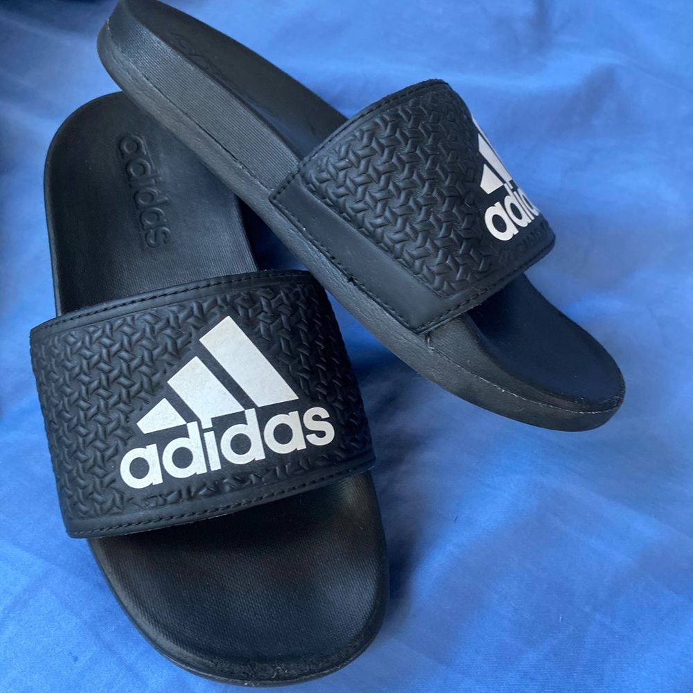 Adidas Black Sandals